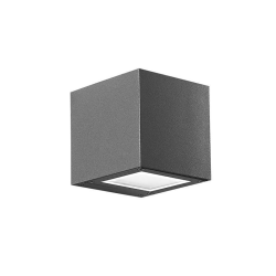 Silver Monoemission Wall Lamp IP65 | ProfessioneLuce
